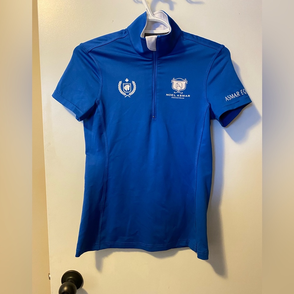 nwot asmar Equestrian short sleeve shirt